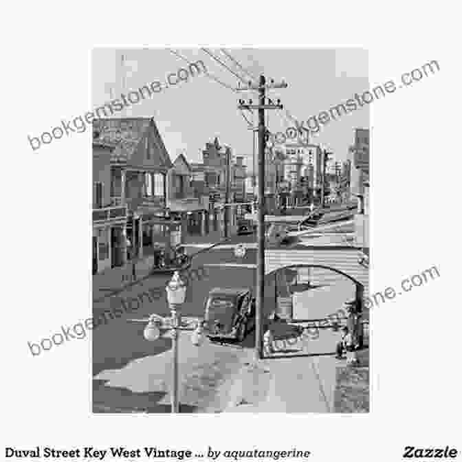 A Vintage Photograph Of Duval Street In The 1930s. Key West S Duval Street (Images Of America)