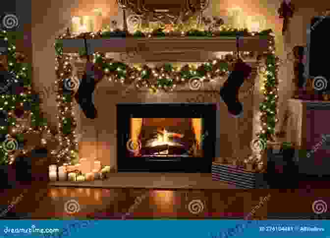 A Warm And Cozy Fireplace Surrounded By Twinkling Christmas Lights Dreaming Of Rome: An Unputdownable Feel Good Holiday Romance