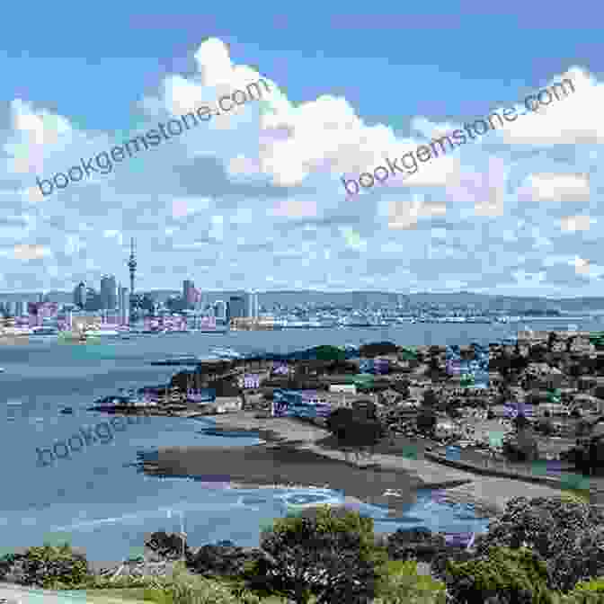 Panoramic View Of Devonport, Auckland, From North Head Short Walks In Auckland:Volcanoes