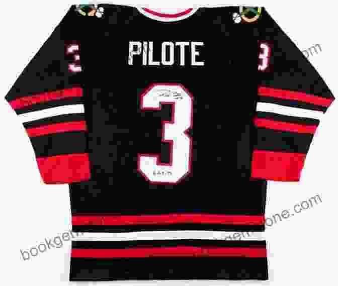 Pierre Pilote In A Blackhawks Uniform. Heart Of The Blackhawks: The Pierre Pilote Story