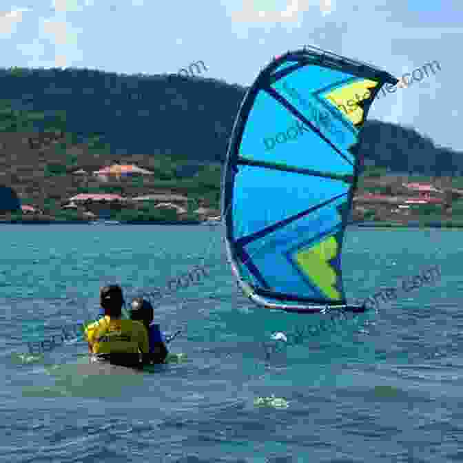 Powell Kitesurfing On Curacao's Blue Bay Beach Curacao For 91 Days Michael Powell