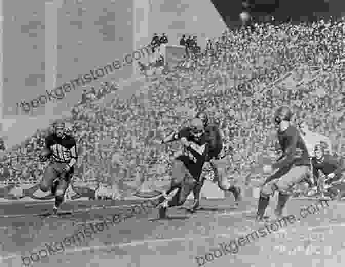 Red Grange Running With The Football Sports In America 1920 To 1939 John Walters