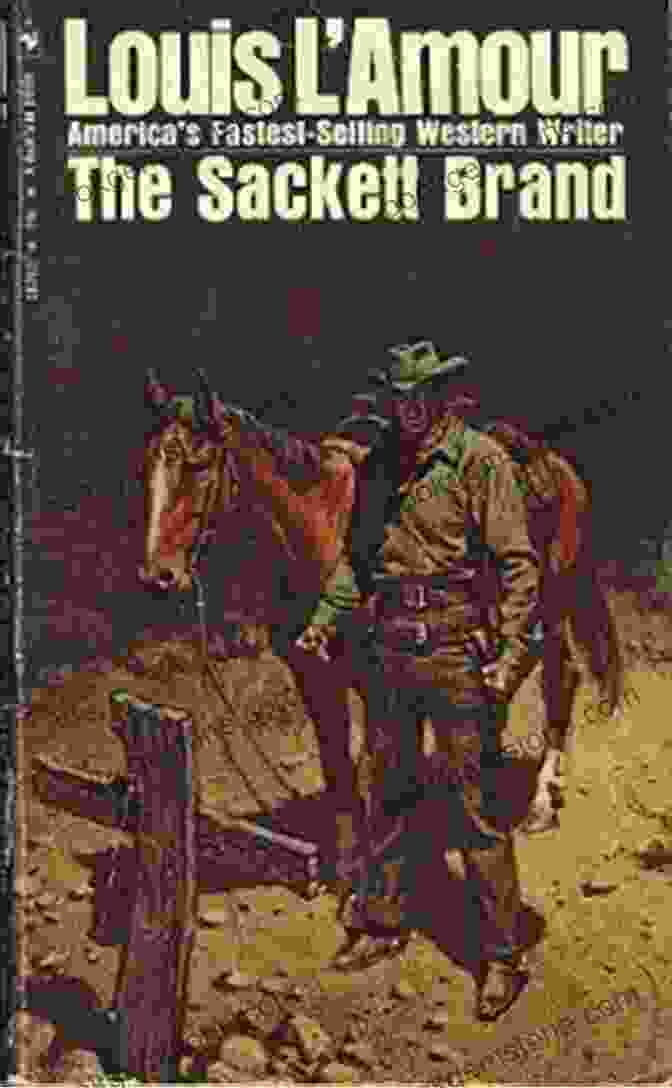 The Sackett Brand Book Cover Featuring A Branding Iron And A Horse The Sacketts Volume One 5 Bundle: Sackett S Land To The Far Blue Mountains The Warrior S Path Jubal Sackett Ride The River