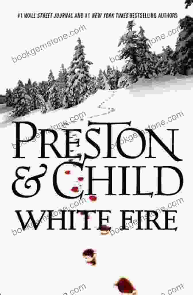 White Fire Book Cover, Featuring A Dark And Mysterious Image Of Agent Pendergast White Fire (Pendergast 13) Douglas Preston