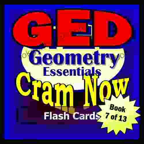 GED Prep Test GEOMETRY Flash Cards CRAM NOW GED Exam Review Study Guide (Cram Now GED Study Guide 7)